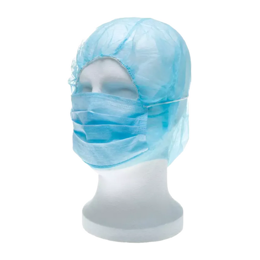 Ampri Med-Comfort PP Astronauthaube with mouth protection, different colors | Bag (100 pieces)