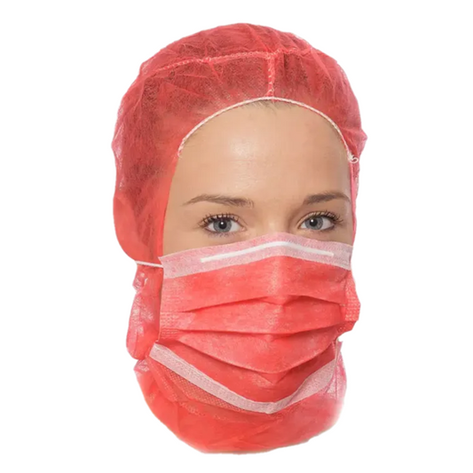 Ampri Med-Comfort PP Astronauthaube with mouth protection, different colors | Bag (100 pieces)