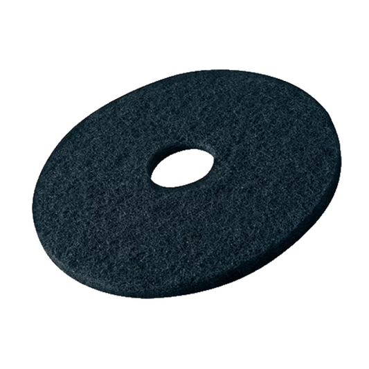 Vileda Professional Superpad Bodenscheibe schwarz, Ø 33 - 50 cm | Packung (1 Stück)